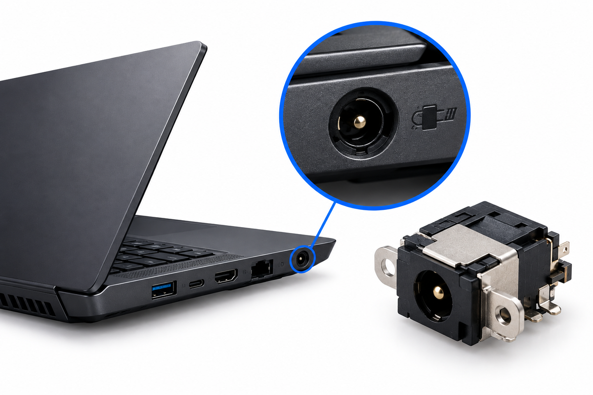 LAPTOP CHARGING PORT