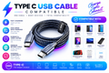 Type C Usb Cable Compatible