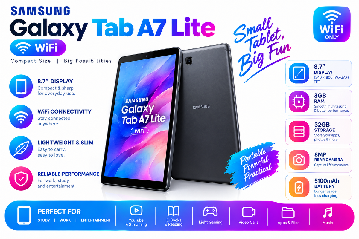 T220 Tab A7 Lite WiFi