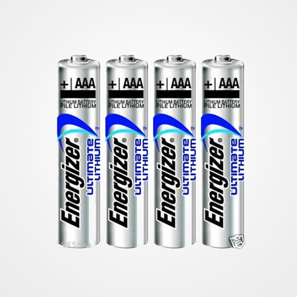 Energizer Lithium Battery 4Pack AAA
