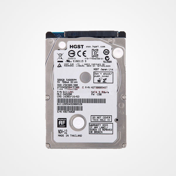 HGST Internal Hard Drive 500GB