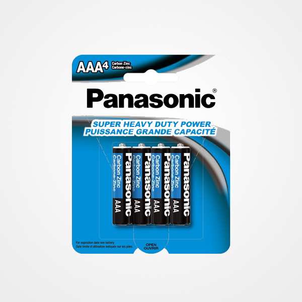 Panasonic Battery 4 Pack AAA